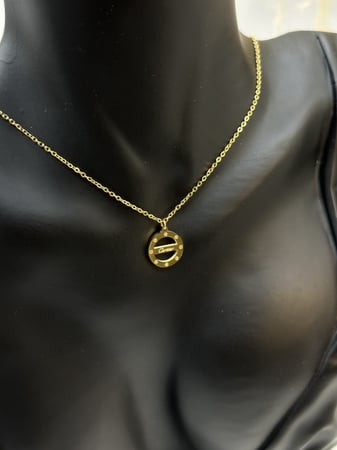 سلسال مع حلق كارتيه