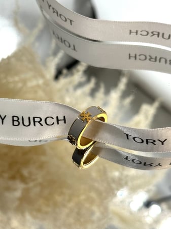 خاتم توري بورش ذهبي صدفي