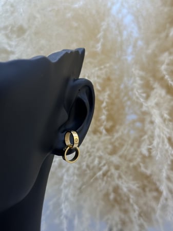 سلسال مع حلق كارتييه