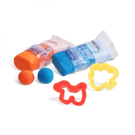 دلو العجين الناعم , 14 قالب للتشكيل