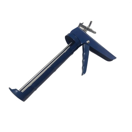 جهاز ضغط معجون سيليكون لون ازرق / للزوايا وقوالب الريزن (قطعه واحده )