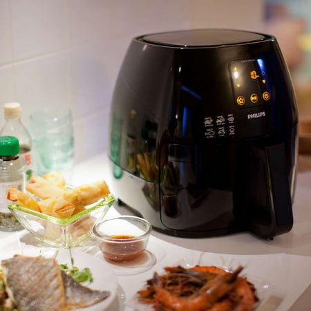 فيليبس افانس قلاية بدون زيت هوائية سعة 1,2 كغم -HD9240/96- Philips Avance Airfryer XL