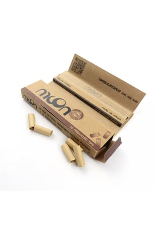 ورق مون طويل مع فلاتر جاهزة moon Rolling Papers with 32 Pre-Roll