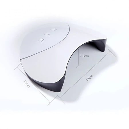 جهاز تجفيف طلاء الاظافر المحمول 36واط UV-LED