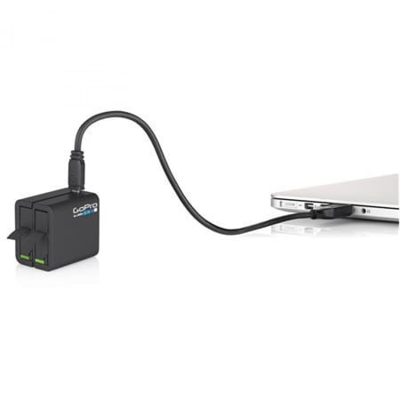 شاحن بطارية قوبرو مزدوج مع بطارية لكاميرا HERO7 / 6/5 السوداء وكاميرات الأكشن HERO 2018 GoPro Dual Battery Charger with Battery for HERO7/6/5 Black and HERO 2018 Action Cameras