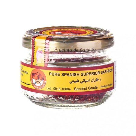 زعفران بوشالي اسباني طبيعي فاخر 4 غرام - زافراني  SPANISH SAFFRON 4 GRAM