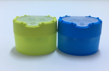 براية حديد كوم الماني برأسين كبير وصغير مع غطاء حماية , شكل بيضوي