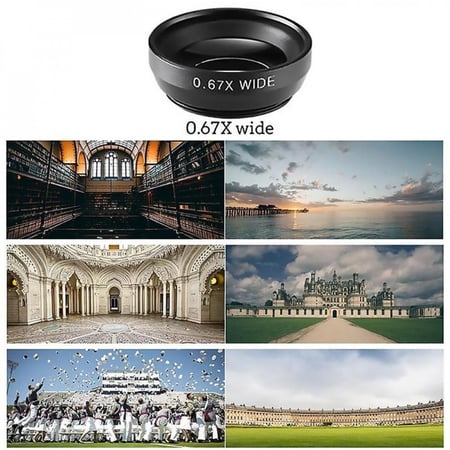 عدسات تصوير احترافي للجوال 5 في 1