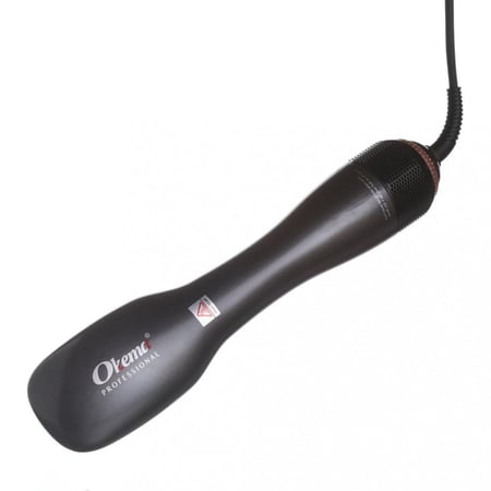 مصفف ومملس شعر 2 في 1 من اوكيما - OK-715 - اسود