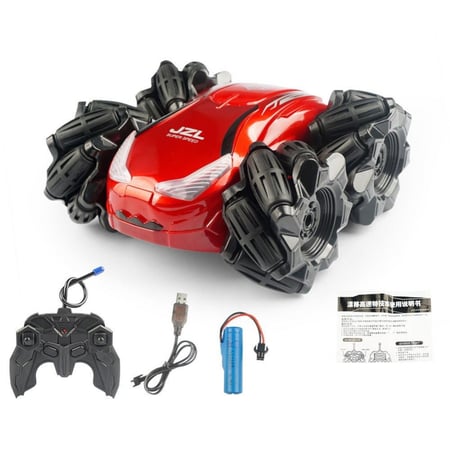 سيارة لاسلكية قابلة للشحن مع ريمونت كنترول للتحكم عن بعد