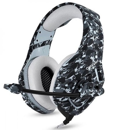 سماعة ONIKUMA محيطية أبيض جيشي