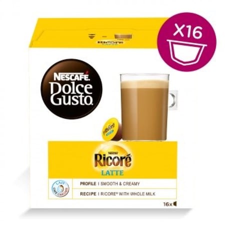 كبسولات دولتشي ريكور لاتيه