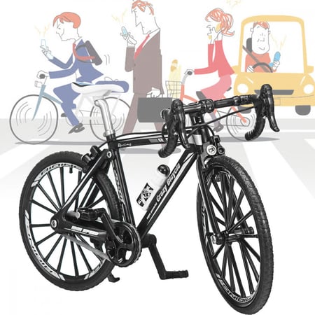 دراجة هوائية معدنية للزينة