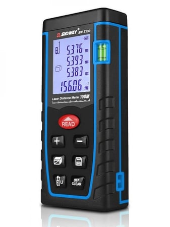 جهاز SNDWAY لقياس المسافات بالليزر حتى 100 متر
