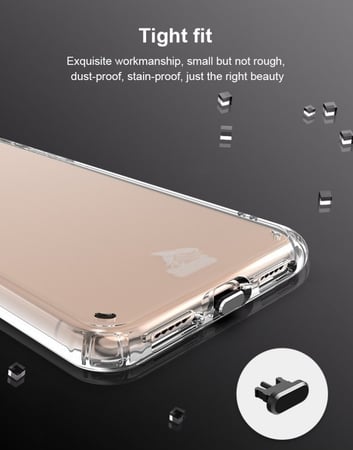 ايفون اكس ار | شاشة شفافة ، بكج حماية 10في 1 من شركة Sharks