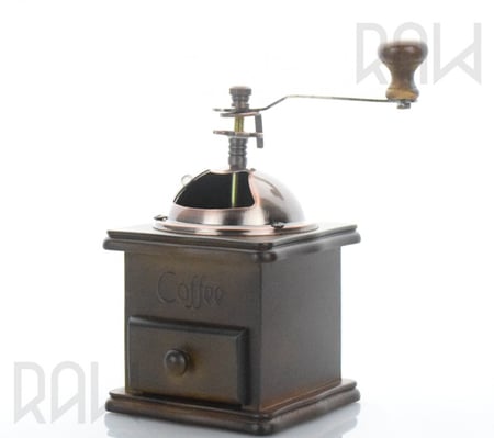 مطحنة خشبية مع شفرة سيراميك