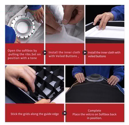 ستريب بوكس جنبي قابل للطي 35x140cm مع قريد شبكي