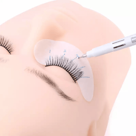 قلم معقم مقاسات التركيب الرموش آمن على البشرة وسهل الإزالة