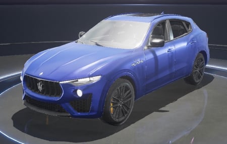 جيب مازيراتي زرقاء داكنة