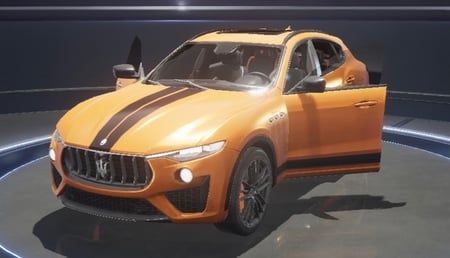 جيب مازيراتي برتقالي