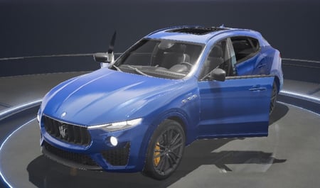 جيب مازيراتي زرقاء داكنة