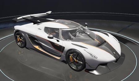 سيارة جيسكو Koenigsegg - ابيض 4u