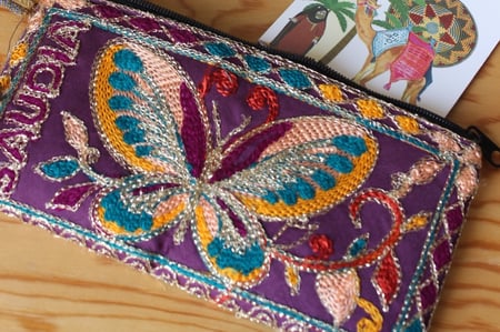 محفظة تراثية + دفتر وكرت بثيم التأسيس