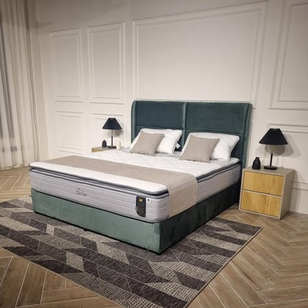 سرير RB 22 مخملي bed