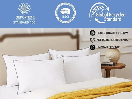مخدة فندقية قطن 900 جرام