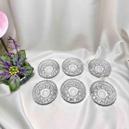 طقم صحون فصم 6 حبات