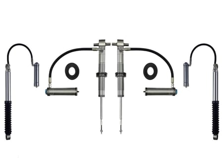 مساعدات EXceed الرياضية 2 إنش بالاسطوانة الخارجية — لسييرا وسلفرادو (2019-2026)