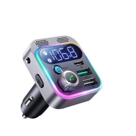 مشغل mp3 بلوتوث للسيارة  مع منفذ تايب سي و يو اس بي