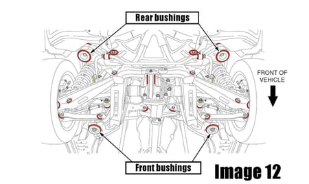 طقم جلد رياضية كابرس 2007 - 2016 من شركة BMR Suspension الامريكية