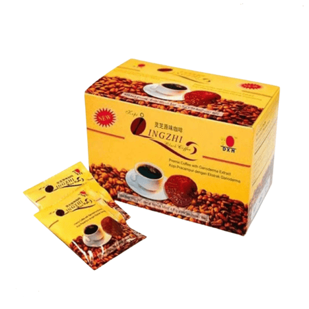 قهوة سوداء لينجزي 2 في 1 بخلاصة الجانوديرما من دي اكس ان DXN Lingzhi 2 in 1 Black Coffee with Ganoderma Extract