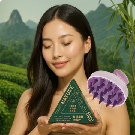 صابونة الخضراء الصينية الاصلية