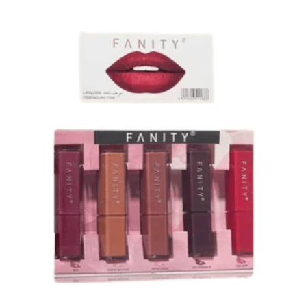ارواج فنتي شفاه غير لامع 5قطعة
