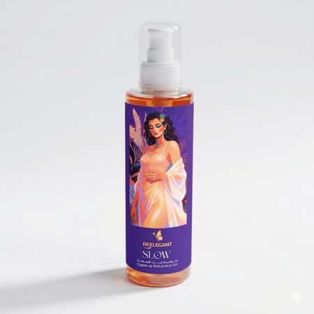 REELEGANT SLOW – زيت السعد مانع نمو الشعر | بديل طبيعي لليزر