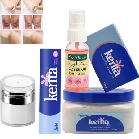 كريم كينتا-زيت الورد-صابون كينتا -سنفرة