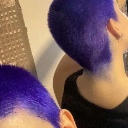 صبغ شعر كامل