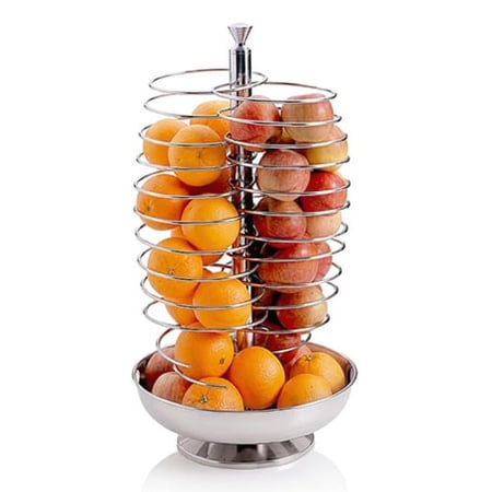 ستاند فواكه ستانلس ستيل دائري