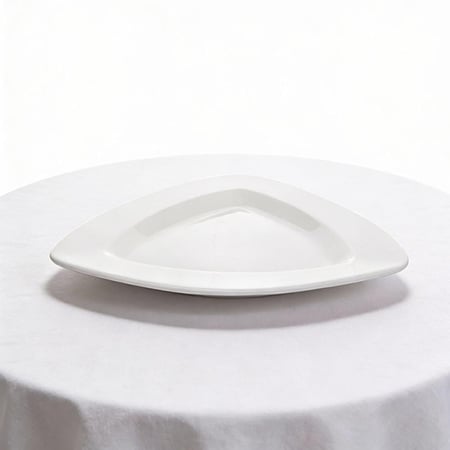 صحن مثلث برسلان ابيض