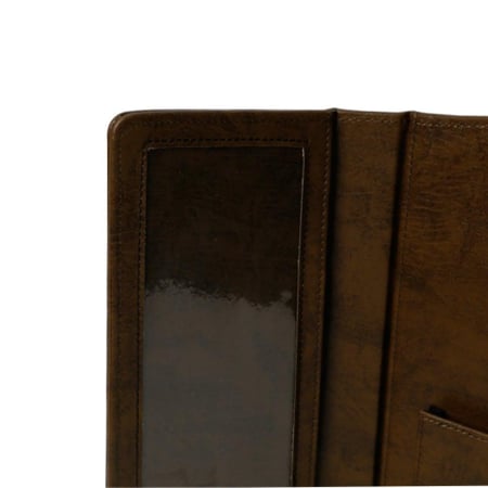 ملف جهاز التحكم جلد بني 11*23 سم