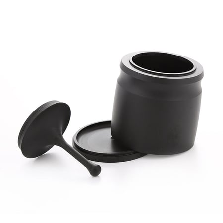 قمع بودرة القهوة المنيوم اسود