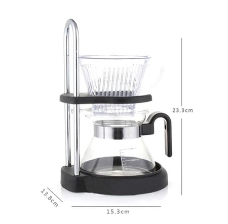 طقم استاند مع براد و فلتر القهوة