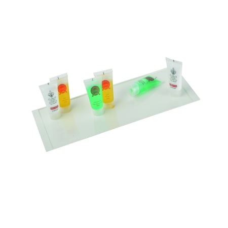 صحن ميلامين ابيض 33*13 سم