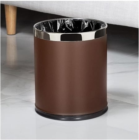 سلة مهملات للغرف 10 لتر بتصميم كيس مخفي