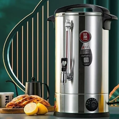 غلاية ماء كهربائية جدارية استيل بطبقتين