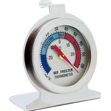 مقياس حرارة الفريزر من الستانلس ستيل بطول 6.75 سم – Freezer Thermomete