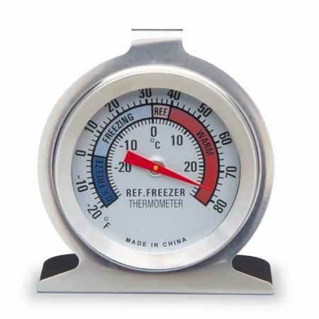 مقياس حرارة الفريزر من الستانلس ستيل بطول 6.75 سم – Freezer Thermomete