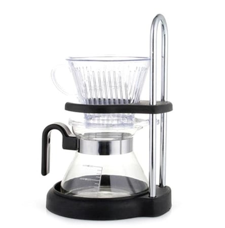 طقم استاند مع براد و فلتر القهوة